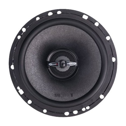 MB Quart Premium 6-1/2 2-Way Car Speakers with Aerated Paper Cones (Pair) - Black GLOBAL SHIPPING