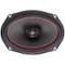 MB Quart - REFERENCE 6" x 9" 2-Way Car Speakers with Craft Pulp Cones (Pair) - Black-Front_Standard
