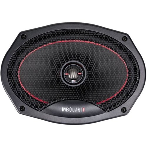 MB Quart REFERENCE 6 x 9 2-Way Car Speakers with Craft Pulp Cones (Pair) - Black WORLDWIDE DELIVERY