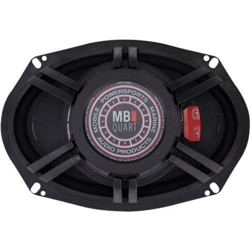 MB Quart REFERENCE 6 x 9 2-Way Car Speakers with Craft Pulp Cones (Pair) - Black GLOBAL SHIPPING