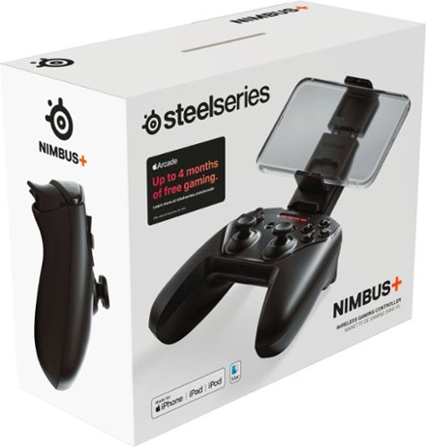 SteelSeries Nimbus+ Wireless Gaming Controller for Apple iOS, iPadOS, tvOS Devices - Black WORLDWIDE DELIVERY