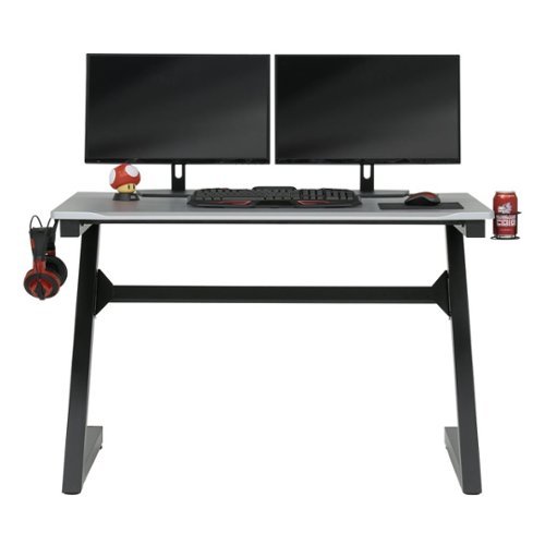 SD Gaming - Zone Curved Table - Racing Silver