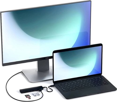 Satechi Slim Multiport USB-C Hub - Ethernet, 4K HDMI, 60W USB-C PD Charging, 2 USB-A, SD/Micro Card Readers for Mac & Windows - Matte Black SHOP ONLINE