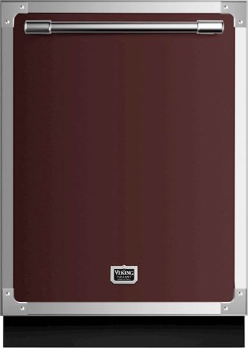 Tuscany Dishwasher Door Panel Kit for Viking FDWU524 Dishwasher - Kalamata Red
