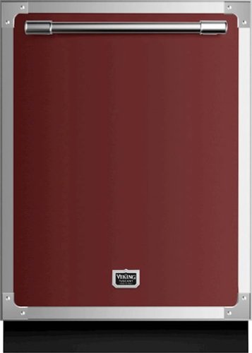 Tuscany Dishwasher Door Panel Kit for Viking FDWU524 Dishwasher - Reduction Red