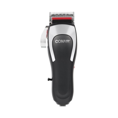 Conair - Barbershop Series Hair Trimmer - Black/Gray/Red