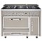 Viking - Tuscany 6.2 Cu. Ft. Freestanding Double Oven Dual Fuel True Convection Range - Pacific Gray-Front_Standard
