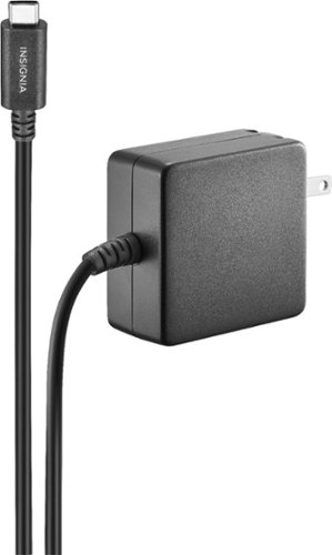 Insignia™ - 45 W 8 ft. USB-C Wall Charger - Black