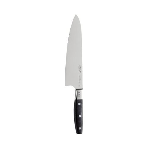 Wolf Gourmet - Chef's Knife (7.99" Blade) - Black/Silver