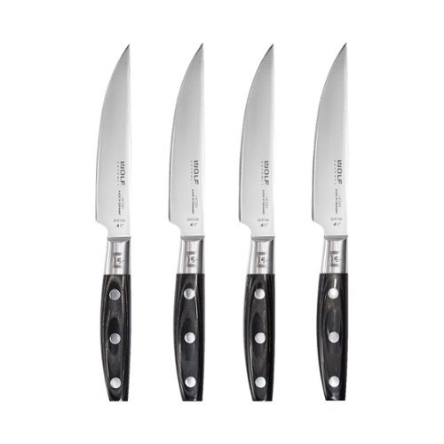 Wolf Gourmet - 4-Piece Knife Set - Stainless Steel