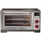 Wolf Gourmet - Toaster Oven - Stainless Steel/Red Knob-Front_Standard