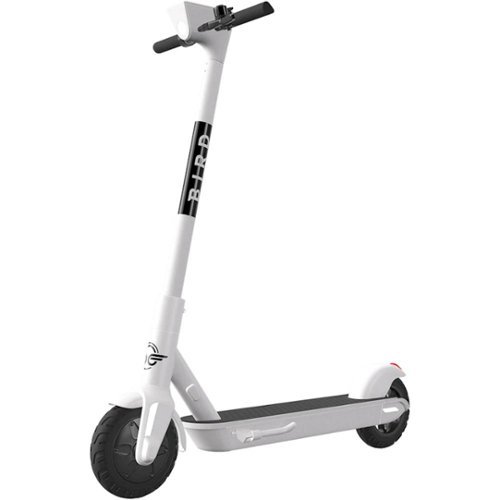  Bird - One Electric Scooter w/25 mi Max Operating Range &amp; 18 mph Max Speed &amp; w/built-in GPS Technology - Dove White