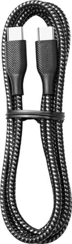 Insignia™ 4' USB-C to USB-C Charge-and-Sync Cable - Charcoal BUY ONLINE