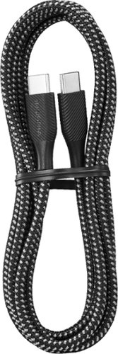 Insignia™ 6' USB-C to USB-C Charge-and-Sync Cable - Charcoal BUY ONLINE