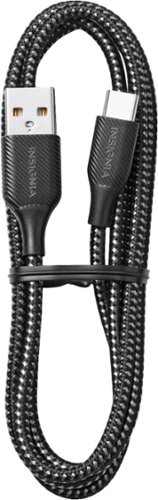 Insignia™ 4' USB-A to USB-C Charge-and-Sync Cable (2 Pack) - Charcoal WHERE TO BUY