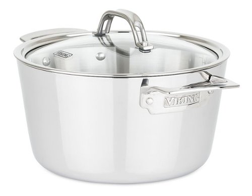 Viking - Contemporary 3 Ply, 5.2 Qt. Covered Dutch Oven - Mirror