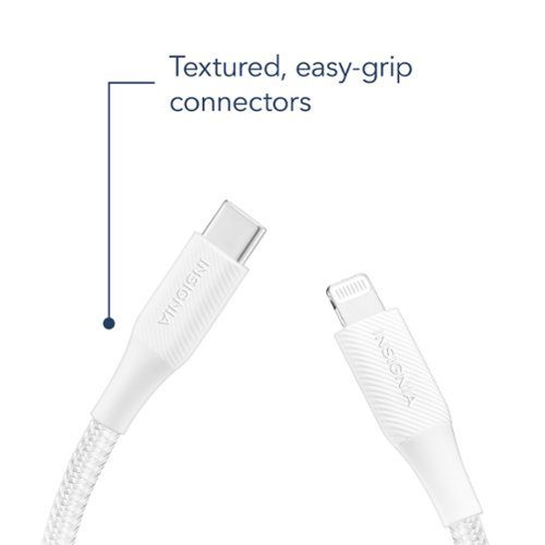 Insignia™ 6' USB-C to Lightning Charge-and-Sync Cable - Moon Gray HOW TO BUY