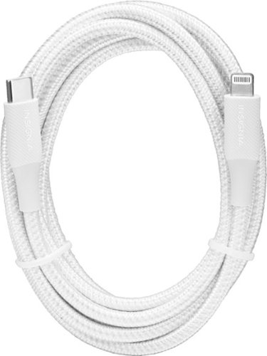 Insignia™ 6' USB-C to Lightning Charge-and-Sync Cable - Moon Gray SHOP ONLINE