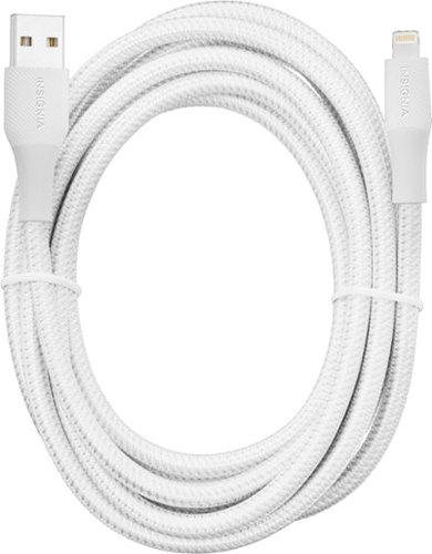 Insignia™ 10' Lightning to USB Charge-and-Sync Cable (2 pack) - Moon Gray SHOP ONLINE