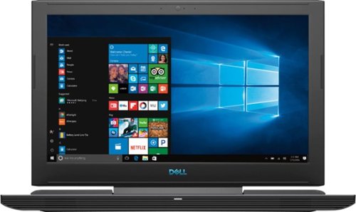 Dell - Geek Squad Certified Refurbished 15.6" Laptop - Intel Core i7 - 16GB Memory - NVIDIA GeForce GTX 1060 - 128GB SSD+1TB HD - Licorice Black