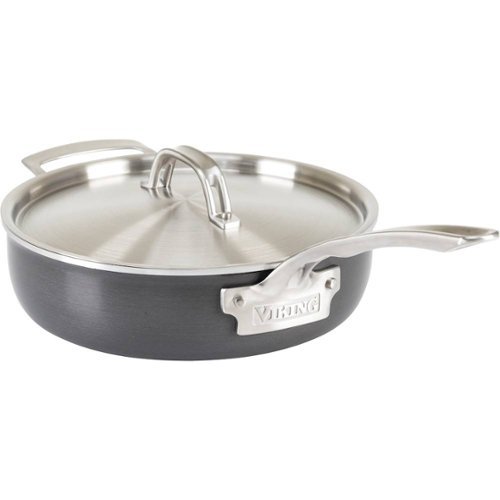 Viking - 5 Ply Hard stainless 3 Qt. Sauté Pan - Gray/Silver