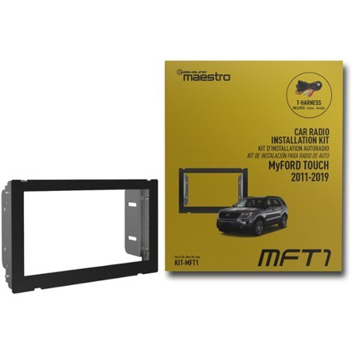 Maestro Dash Kit for Select Vehicles - Black