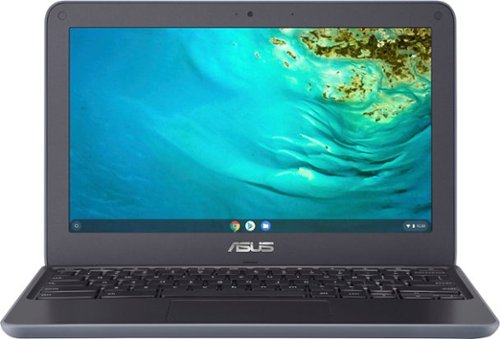ASUS - Chromebook C203XAYS02GR 11.6" HD (1366x768) Anti-Glare  MT8173c  4GB RAM 32GB eMMC - Dark Grey