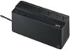 APC - Back UPS, 650VA/360W, Floor/Wall Mount 120V, 7x NEMA 5-15R outlets, USB Type A Port - Black-Front_Standard