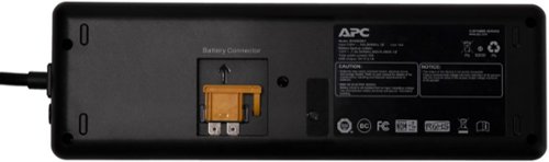 APC - Back-UPS 900VA 9-Outlet/1-USB Battery Back-Up and Surge Protector - Black