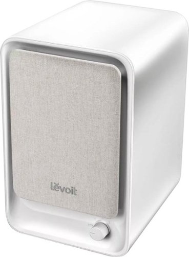 Levoit - Airnow Desktop 161 Sq. Ft True HEPA Air Purifier - Beige
