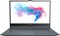 MSI - Modern 14" Laptop - Intel Core i5 - 8GB Memory - 512GB SSD - Carbon Gray-Front_Standard