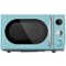 Galanz - Retro 0.7 Cu. Ft. Microwave - Bebop Blue-Front_Standard