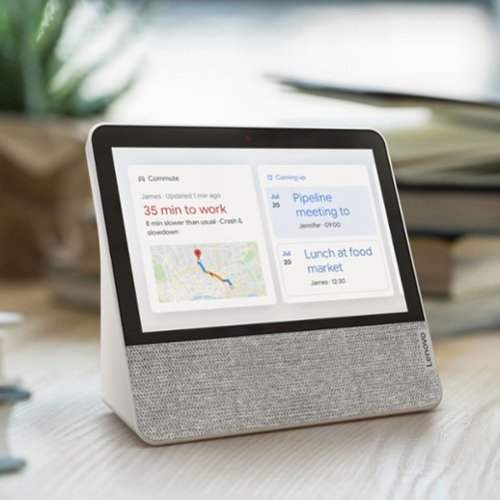 Lenovo 7 Smart Display with Google Assistant - Blizzard White GLOBAL SHIPPING