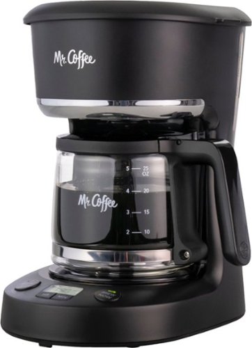 Mr. Coffee - 5-Cup Coffeemaker - Black