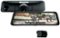 EchoMaster - 9.3” Full Screen Rear-View Mirror Replacement Monitor with DVR and Back-Up Camera Kit - Black-Front_Standard