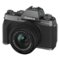 Fujifilm - X Series X-T200 Mirrorless Camera (Body Only) - Dark Silver-Angle_Standard