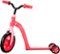 Swagtron - K6 4-IN-1 Kick Scooter and Balance Bike Combo - Pink-Front_Standard
