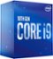 Intel - Core i9-10900 10th Generation 10-core - 20-Thread - 2.8 GHz (5.2 GHz Turbo) Socket LGA1200 Locked Desktop Processor - Grey/Black/Gold-Front_Standard