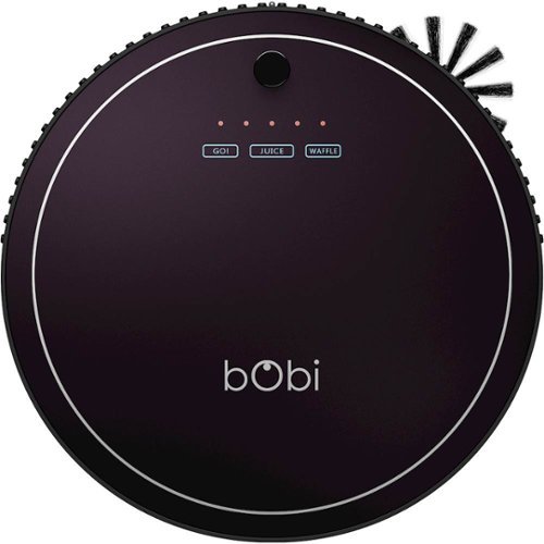 bObsweep - bObi Classic Robot Vacuum & Mop - Blackberry