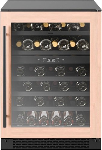 Zephyr - Presrv 24 in. 45-Bottle Dual Zone Panel-Ready Wine Cooler