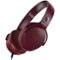 Skullcandy - Riff Wired On-Ear Headphones - Deep Red-Front_Standard