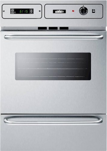 Summit Appliance - 24" Built-In Single Gas Wall Oven