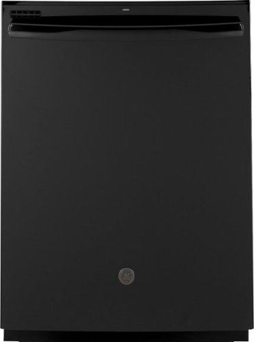 GE - Top Control Built-In Dishwasher with Sanitize Cycle and Dry Boost, 54dBA - Black