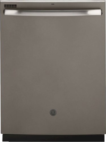 GE - Top Control Built-In Dishwasher with Sanitize Cycle and Dry Boost, 54dBA - Slate