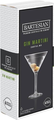 Bartesian - Gin Martini Cocktail Mix Capsule (6-Pack)-Angle_Standard 