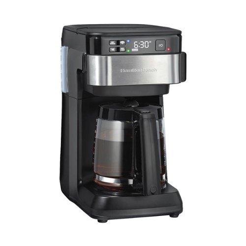 Hamilton Beach - Smart 12-Cup Programmable Coffee Maker, Alexa Certified - Black