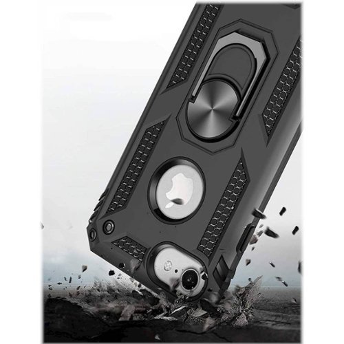 SaharaCase Military Kickstand Series Case for Apple iPhone SE (2nd Generation and 3rd Generation) - Black SHOP ONLINE