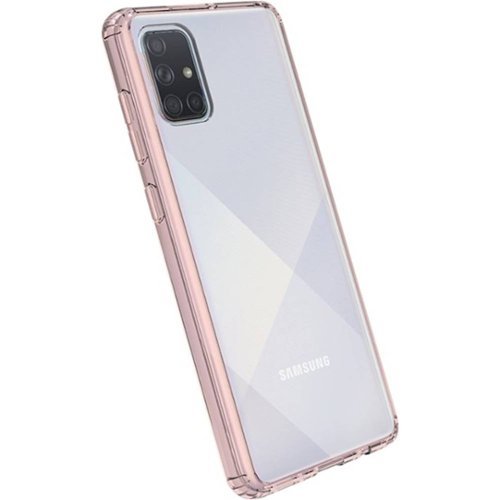 SaharaCase - Crystal Series Case for Samsung Galaxy A71 - Rose Gold Clear
