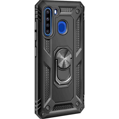  SaharaCase - Military Kickstand Series Case for Samsung Galaxy A21 - Black