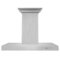 ZLINE - 36 inches - Externally Vented - Wall Range Hood - Brushed Stainless Steel-Front_Standard